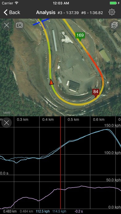Скриншот RaceChrono Pro 4