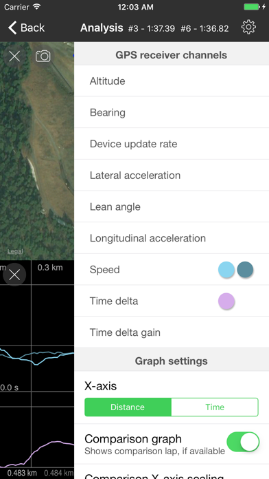 Скриншот RaceChrono Pro 5